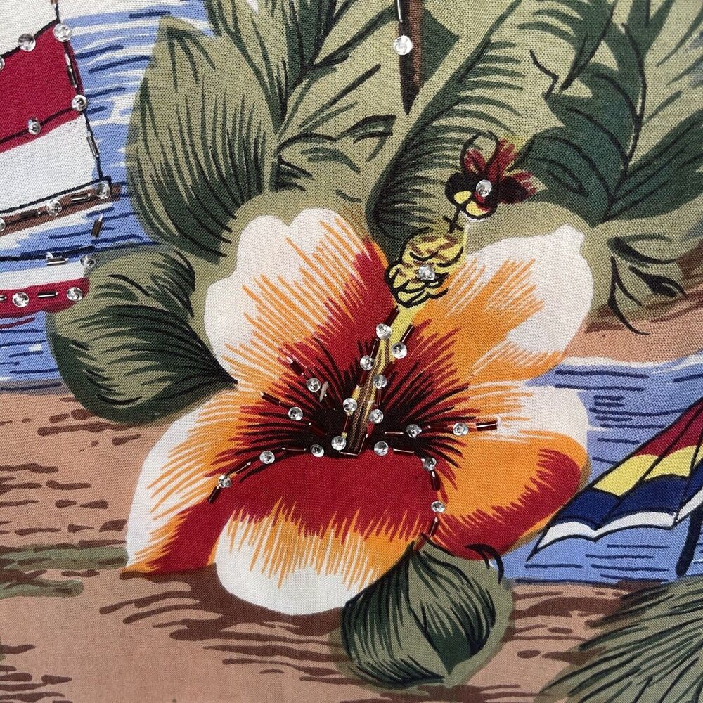 Tropical Vintage Mini Dress - Picture 5 of 6